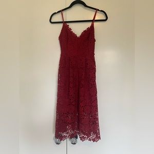 ASTR the Label Red Dress (Size XS)